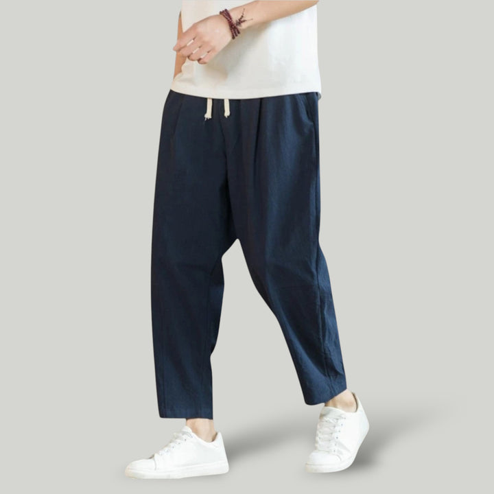 Ravanti | Men's Soft Cotton Linen Pants