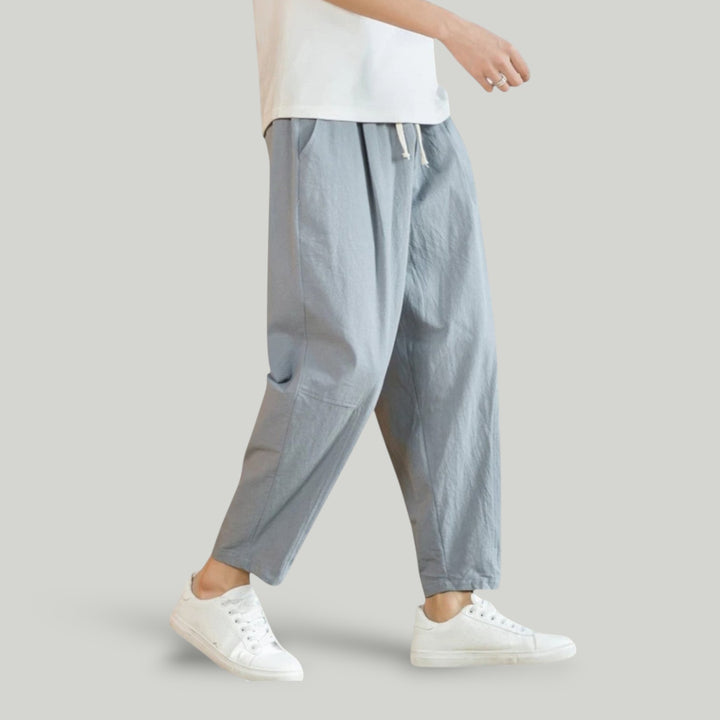 Ravanti | Men's Soft Cotton Linen Pants