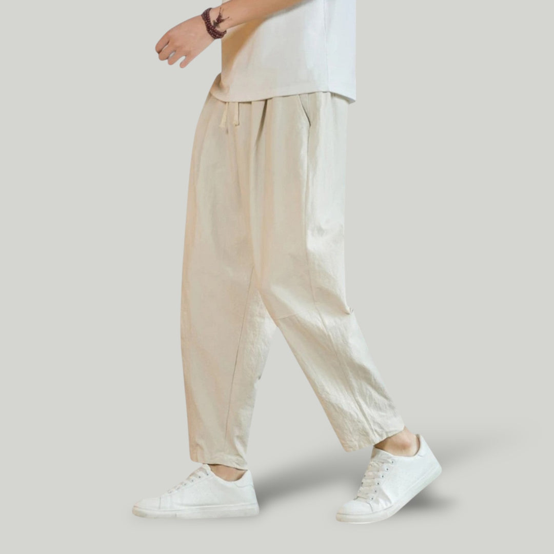 Ravanti | Men's Soft Cotton Linen Pants