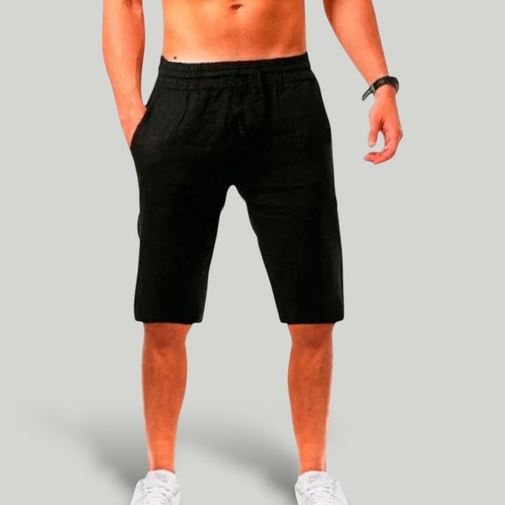 Ravanti | Men's Breathable Linen Summer Shorts