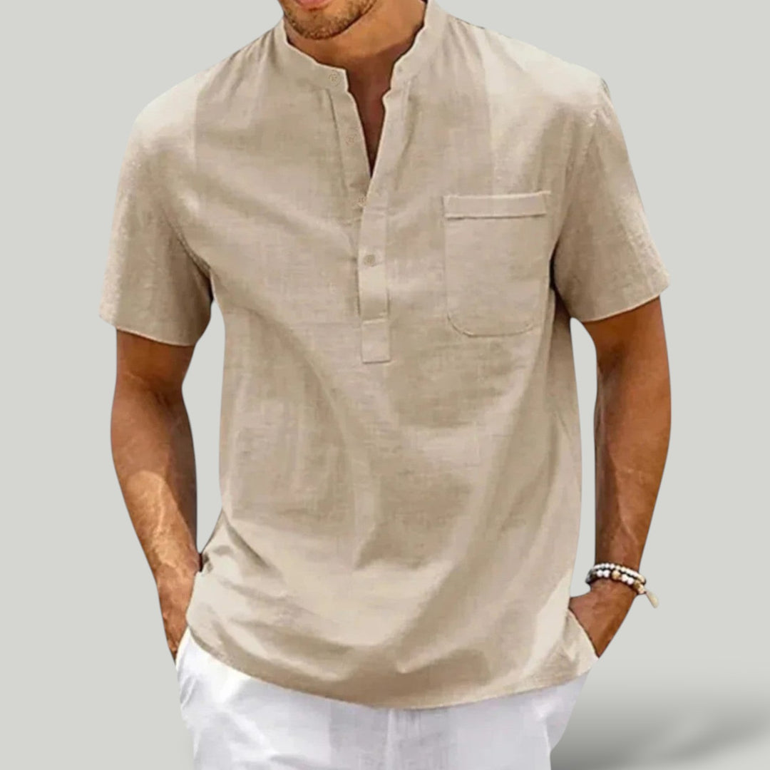 Ravanti | Men's Breathable Short-Sleeve  Shirt