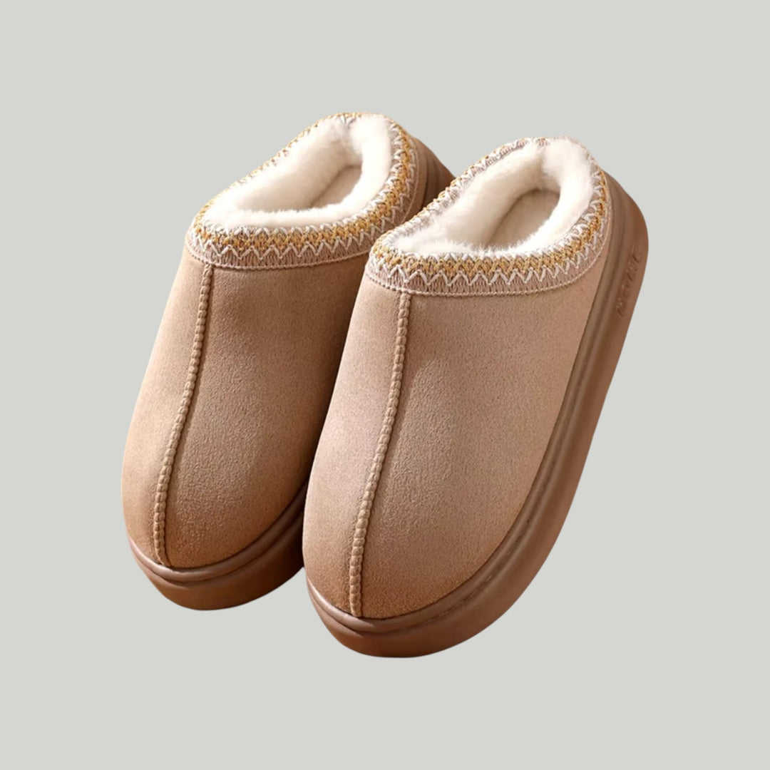 Ravanti | Unisex Comfy fur Sheepskin Slippers