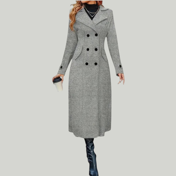 Ravanti | Women's Elegant Double Breasted Coat