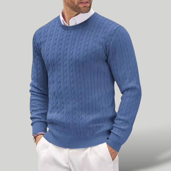 Ravanti | Men's Classic Knit Cotton Sweater