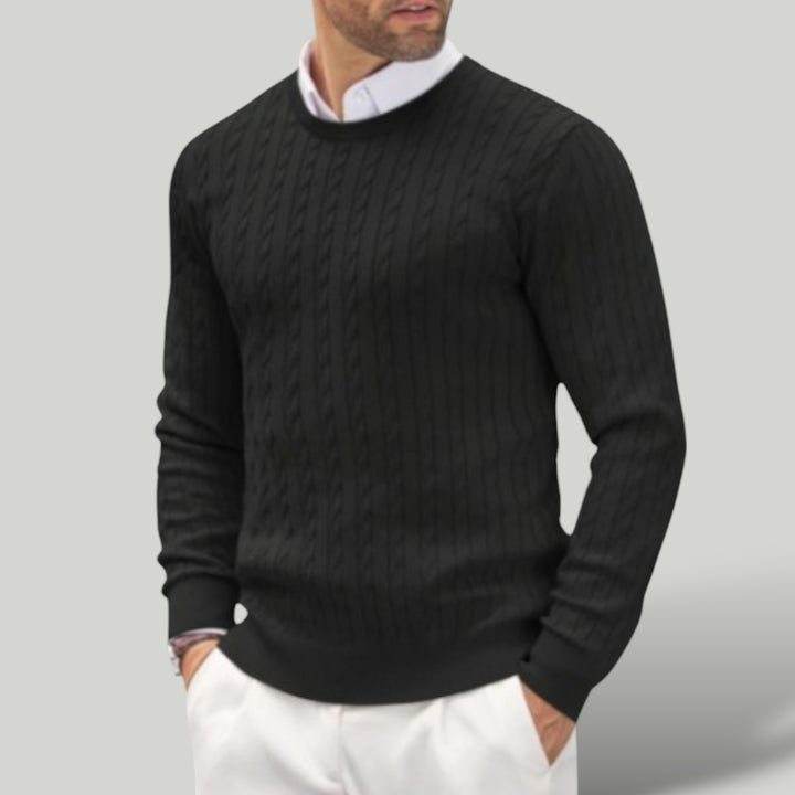 Ravanti | Men's Classic Knit Cotton Sweater