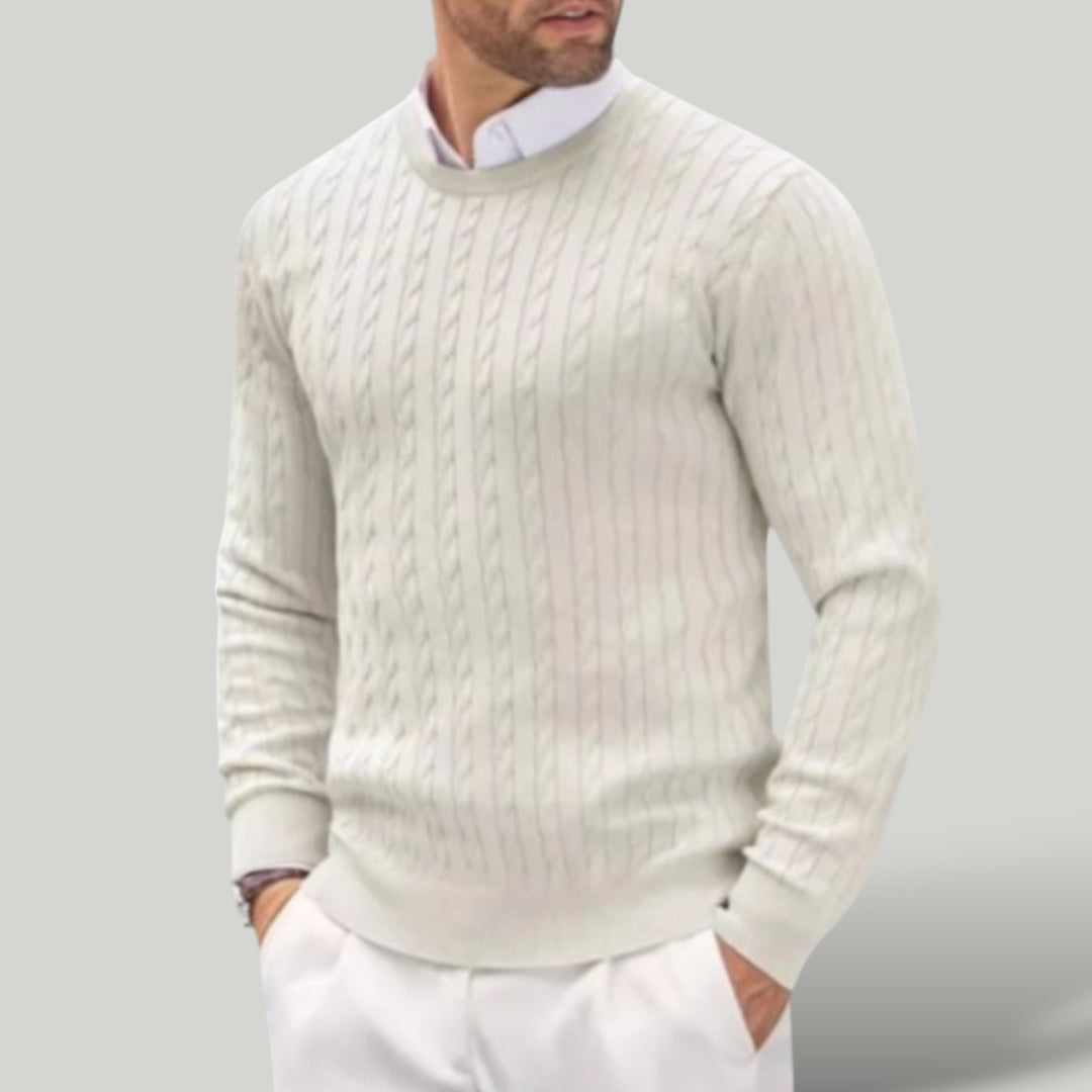 Ravanti | Men's Classic Knit Cotton Sweater