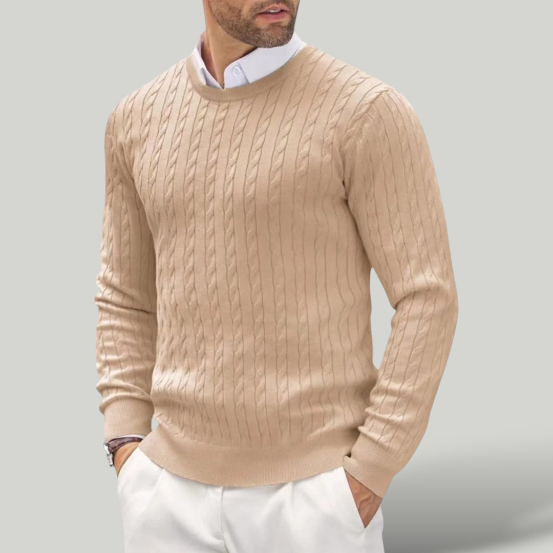 Ravanti | Men's Classic Knit Cotton Sweater