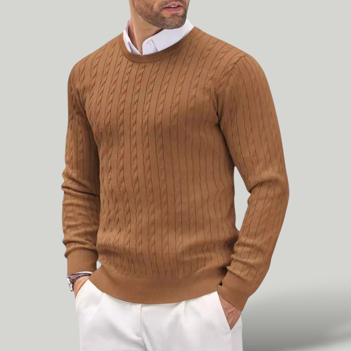 Ravanti | Men's Classic Knit Cotton Sweater