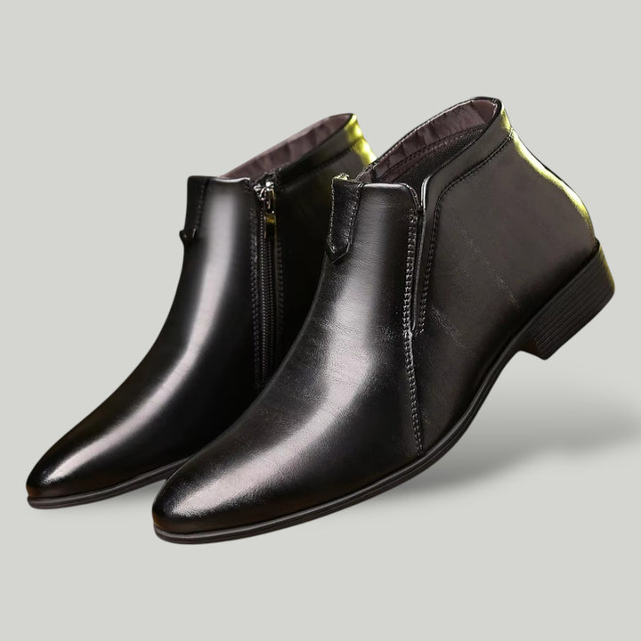 Ravanti | Men's Retro Leather Orthopedic Business Boots