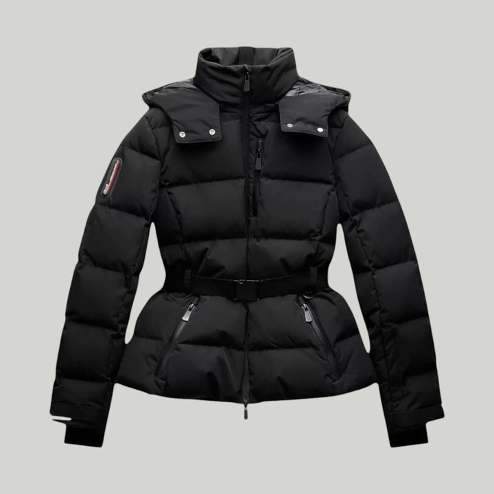 Ravanti | Women's Black Insulated Ski Coat