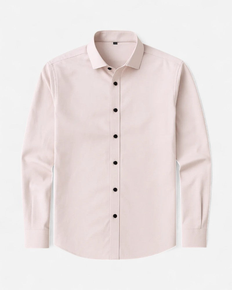 Camicia da uomo a maniche lunghe con bottoni
