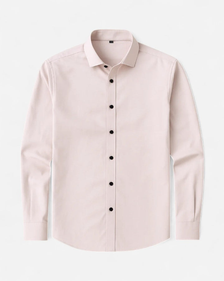 Camicia da uomo a maniche lunghe con bottoni
